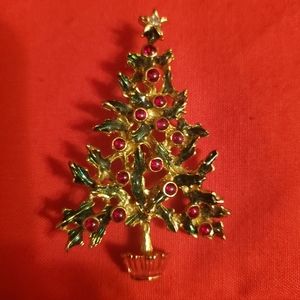 Christmas Tree Brooch